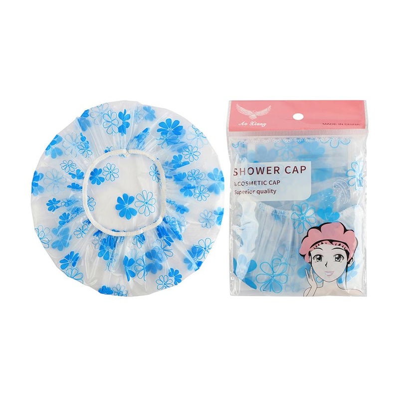 Thickened shower cap for women, waterproof, suitable for home use, showering, and hair drying, quick and universal, disposable.